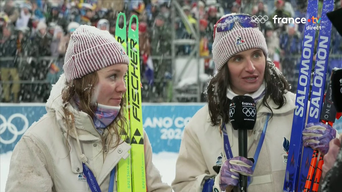 ❄️ #MilanoCortina2026 | 🇫🇷 "J'ai du mal à réaliser tout ça." La championne olympique Océane Michelon revient sur sa journée en or. 📺 Suivez les Jeux sur :