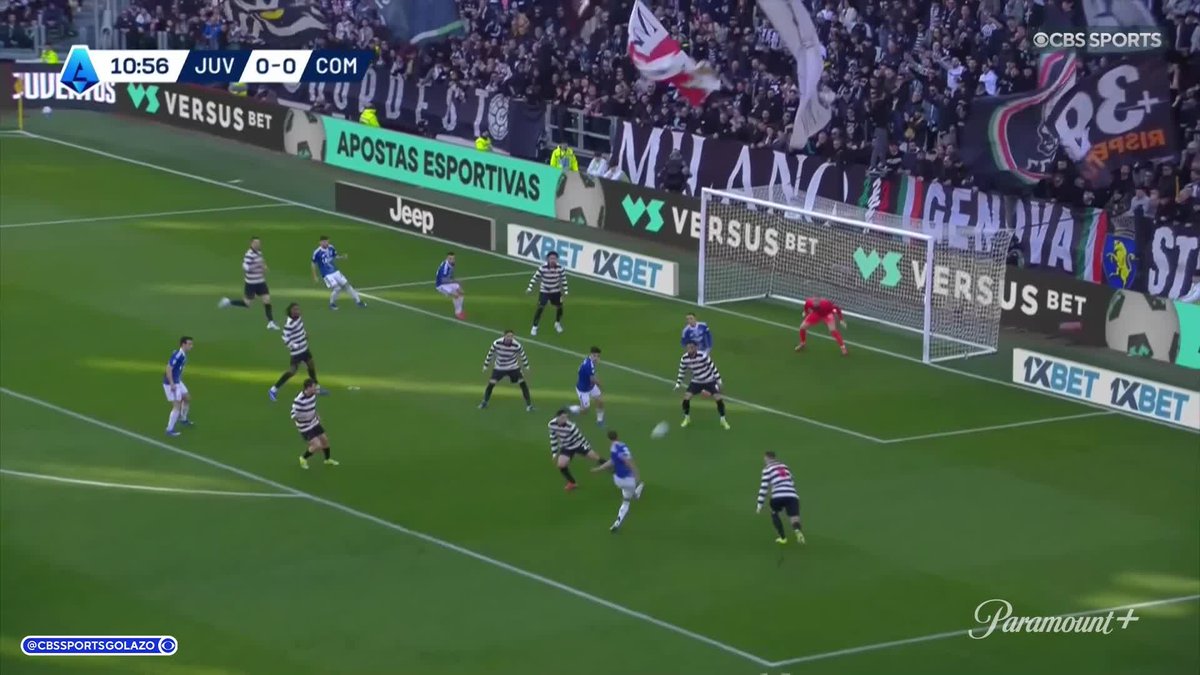Mërgim Vojvoda goal is the difference so far as Como lead Juventus 1-0 at HT ⚽️🇽🇰