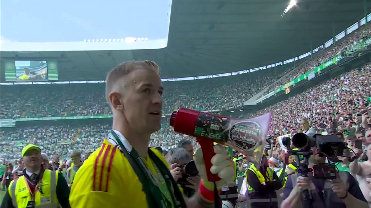 Generational signing 🧤 Joe Hart was good for Celtic and Celtic were good for him. He loved his time here