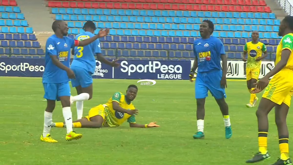Bidco United keeper John "Toldo" Otieno will not want to watch Nairobi United's second goal again.