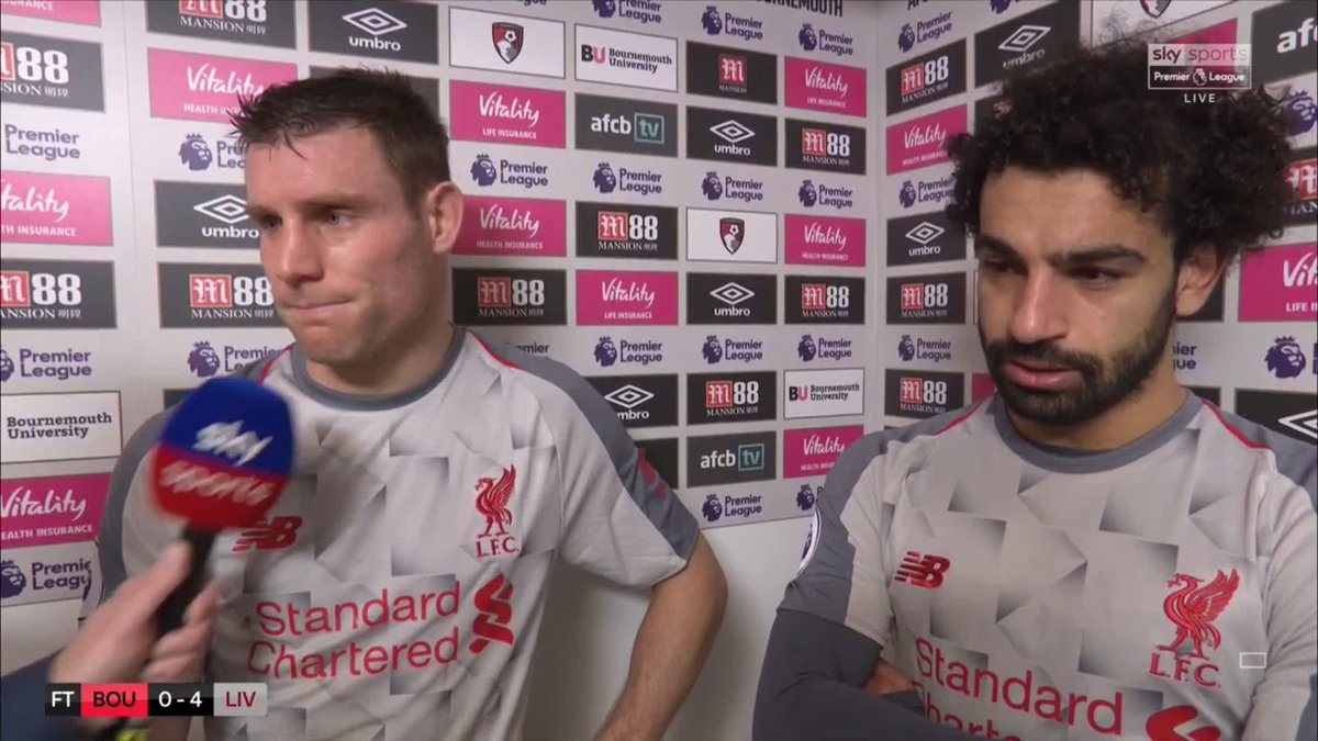 Throwback when Mohamed Salah gave his MOTM award to James on reaching 500 Premier League appearances. 154 appearances later and the rest is history. ❤️