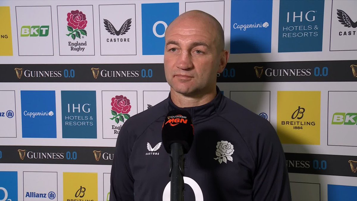🗣️ "Two weeks ago... People were talking about us being the best team in the world and now they'll be saying all kinds of other things and neither is true." Steve Borthwick on England's performance against Ireland and where they go from here. 🎙️ Topsy Ojo