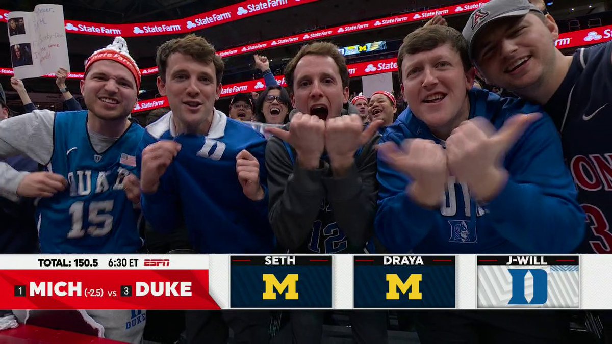 THIS WILL BE MONUMENTAL. The GameDay crew locks in their picks for No. 1 Michigan vs. No. 3 Duke ๐