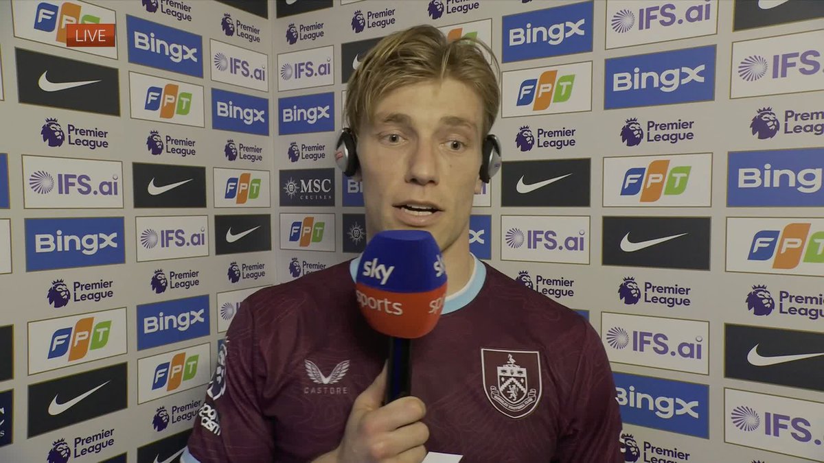 "We could've come away here with three points" 🗣️ Zian Flemming reacts to Burnley's 1-1 draw against Chelsea following his last gasp equaliser ⚽️