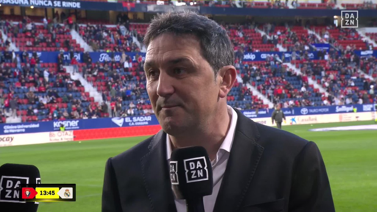 🗣️ “Tienen una recompra de varios años y si lo hacen es para el primer equipo, pero el Real Madrid es un club señor” Braulio explica la fórmula con la que Osasuna compró el 50% de los derechos de Víctor Muñoz al club blanco #LALIGAenDAZN ⚽️