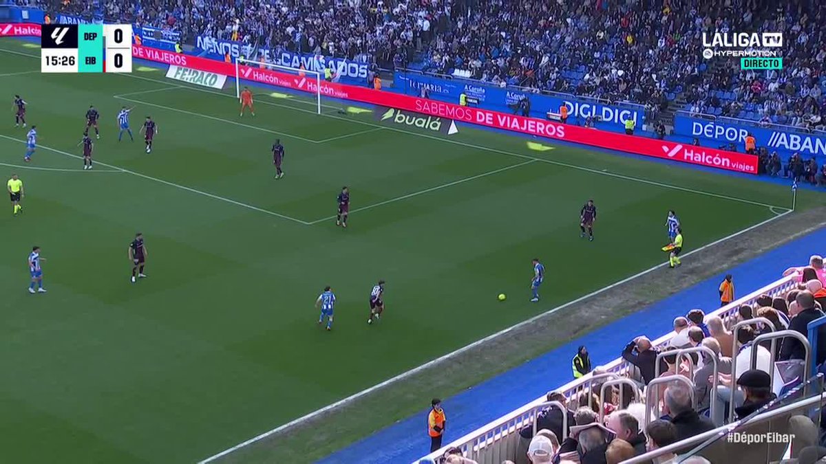 Victoria en casa que sabe a gloria 💙 El RC Deportivo se coloca tercero en la tabla #LALIGAHYPERMOTION