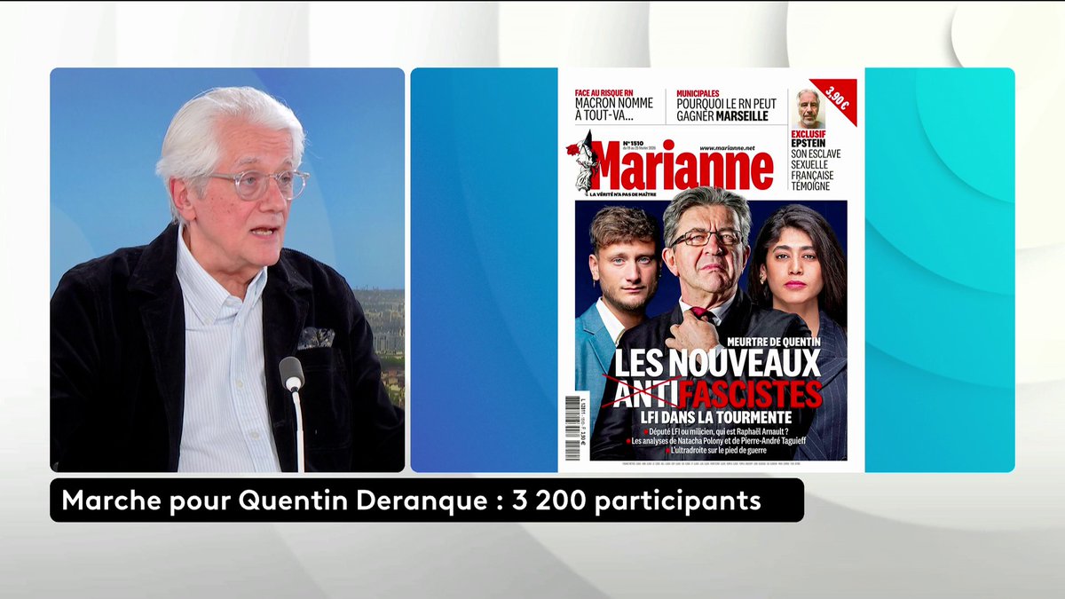 🔴 LFI : "Parler de tournant fasciste est excessif, mais en une dizaine de jours, ils ont montré que la qualification d’extrême gauche est aujourd’hui méritée", estime Pascal Perrineau, politologue et professeur des universités à Sciences Po. #ToutEstPolitique #canal16