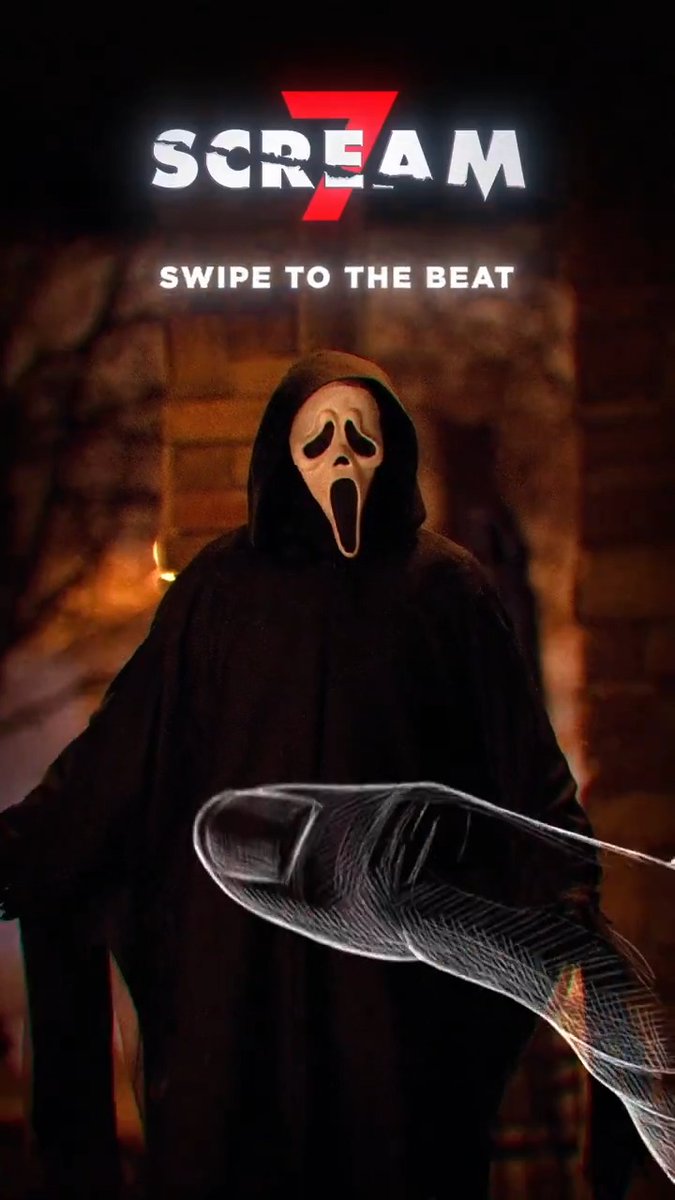 Swipe to the beat to see what I’ve been planning from the start. #Scream7