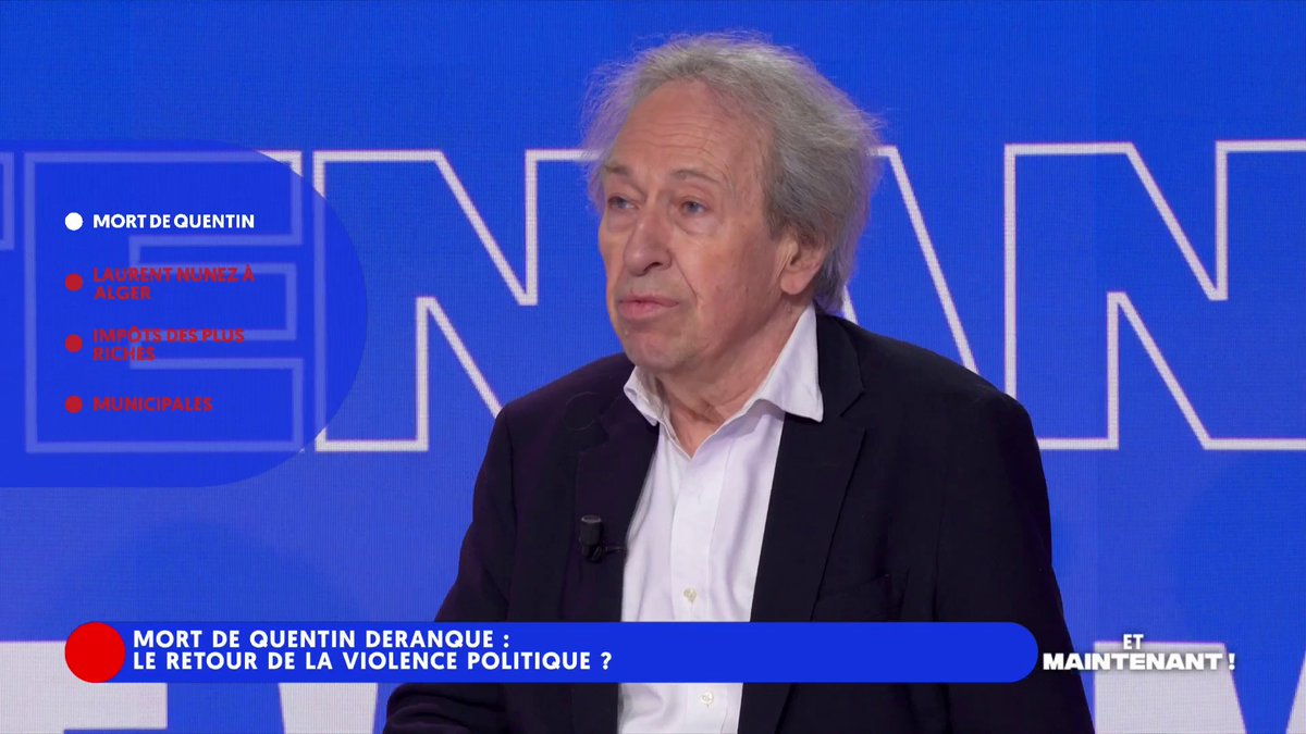#LFI "Avec les Insoumis il y a deux extrêmes droites en France : une de droite, et une de gauche !" estime Pascal Bruckner #EtMaintenant