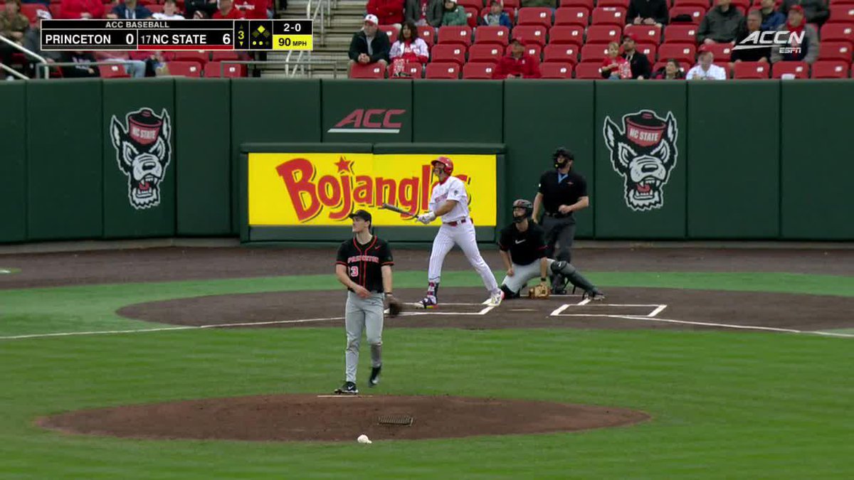 HAVE A DAY! Ty Head hits a two-run home run to put the Wolfpack up 8-0.