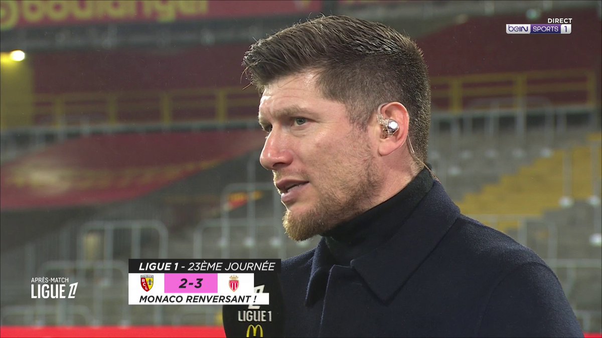 [📺LIVE] ⚽️ #Ligue1McDonalds ⚽ L'entraineur de Monaco Sébastien Pocognoli réagit à la victoire 3-2 de son équipe après avoir été mené 2-0 ! #beINLIGUE1 #RCLASM