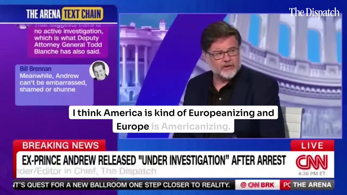 "I think America is kind of Europeanizing and Europe is Americanizing." | Jonah Goldberg on The Lead CNN