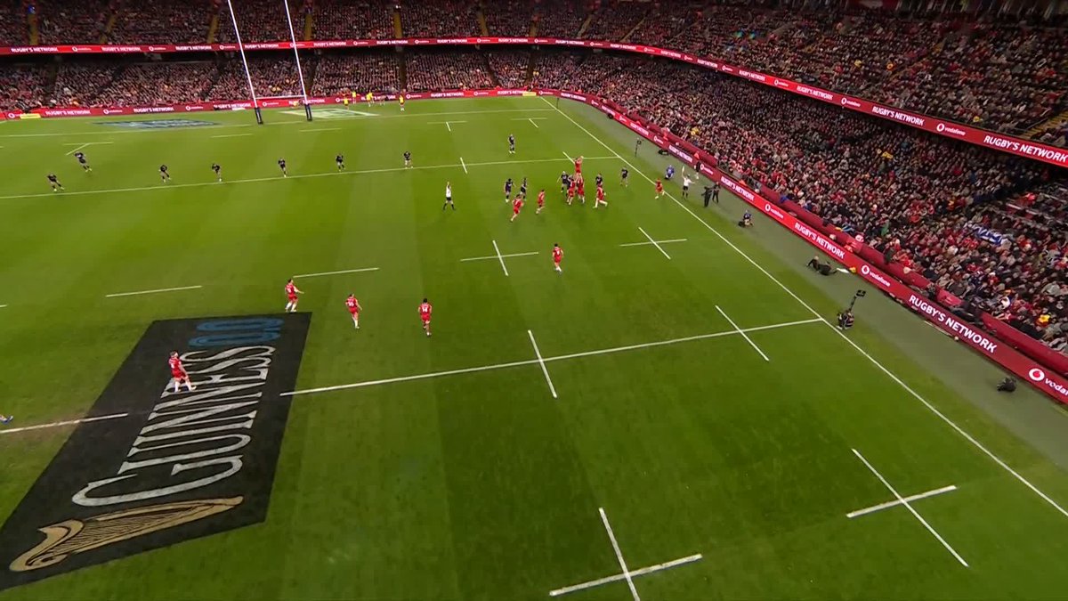 A beautifully worked try from Wales! 🏴󠁧󠁢󠁷󠁬󠁳󠁿😍