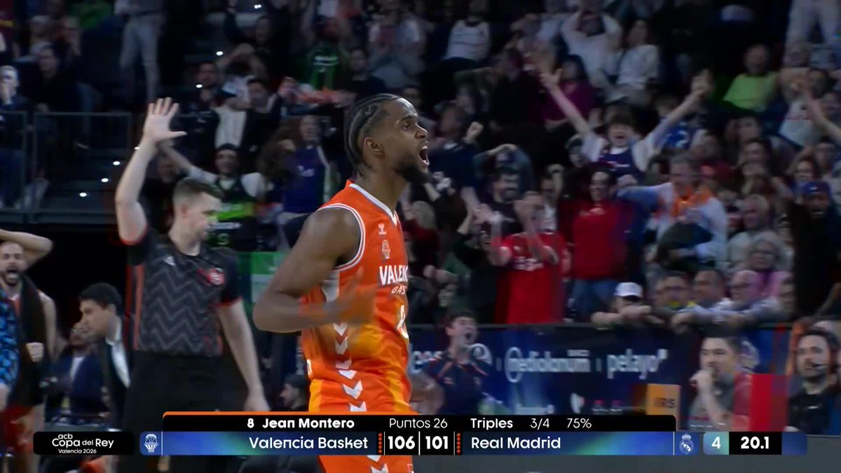 JEAAAAAAAN MONTEROOOOOOOO 👿 📺 DAZN España | #CopaACB | Valencia Basket Club