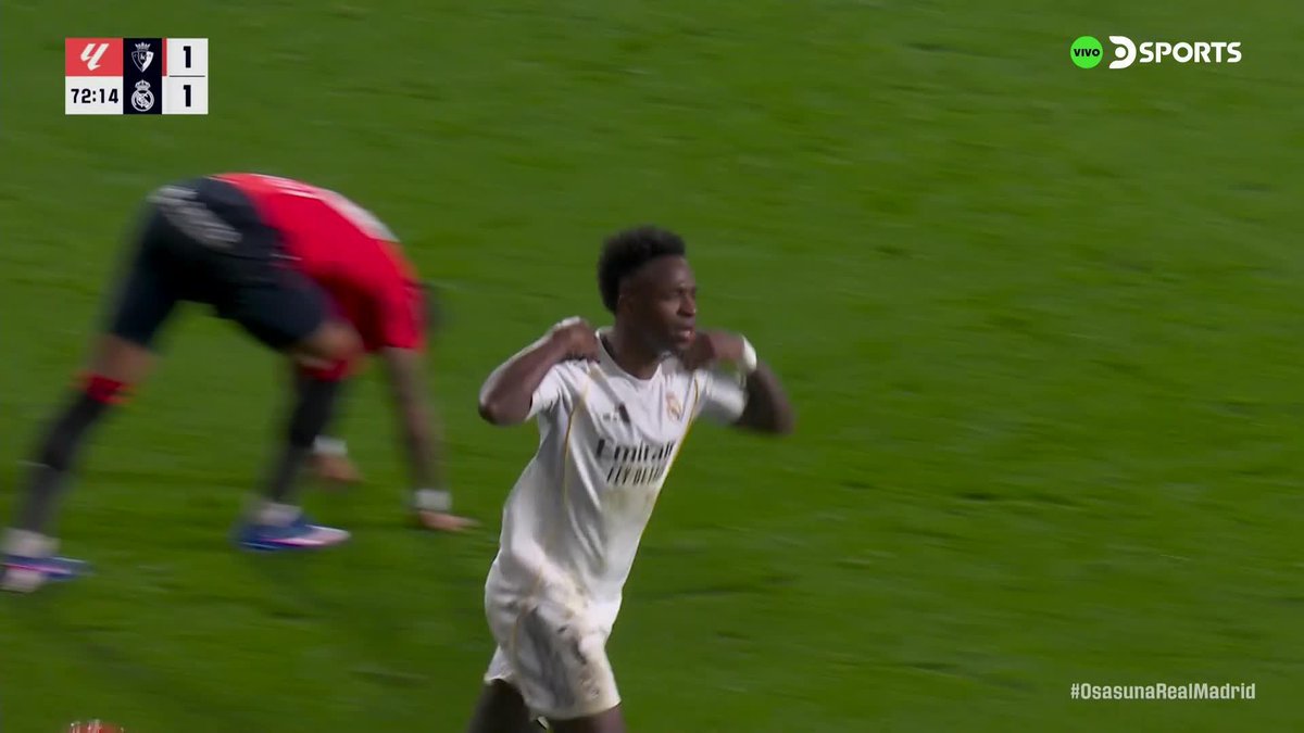 "Vinicius": Por su gol a Osasuna en #LaLiga