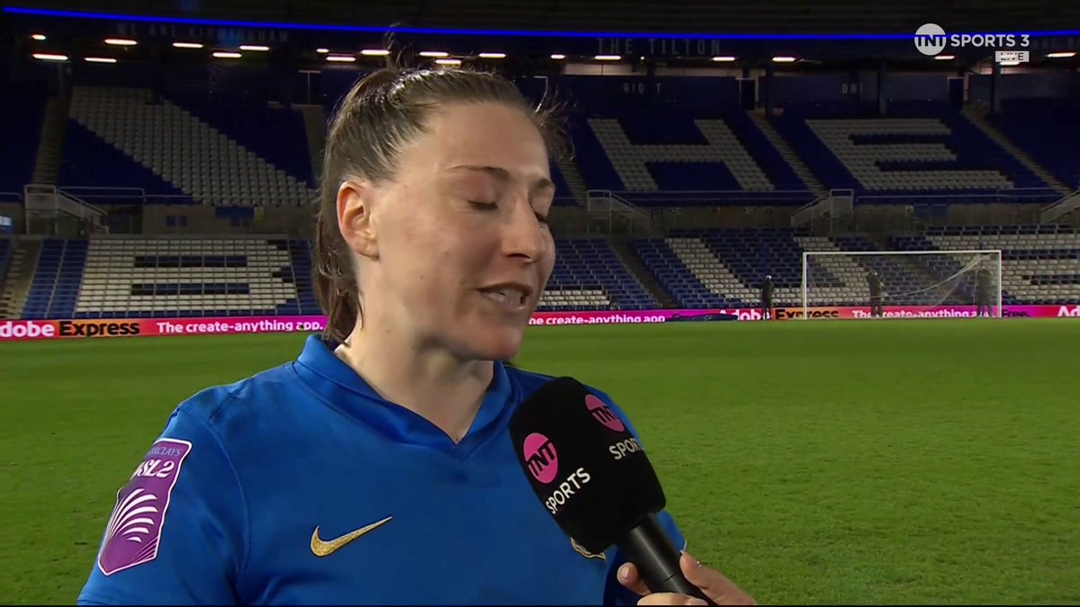 “She’ll say that she meant them, and fair play to her because no one can tell her any different” 😅 Birmingham City’s Lucy Quinn on Oceane Hurtre’s hat-trick in the Adobe Women’s FA Cup 🎩 📺 TNT Sports & discovery+ UK