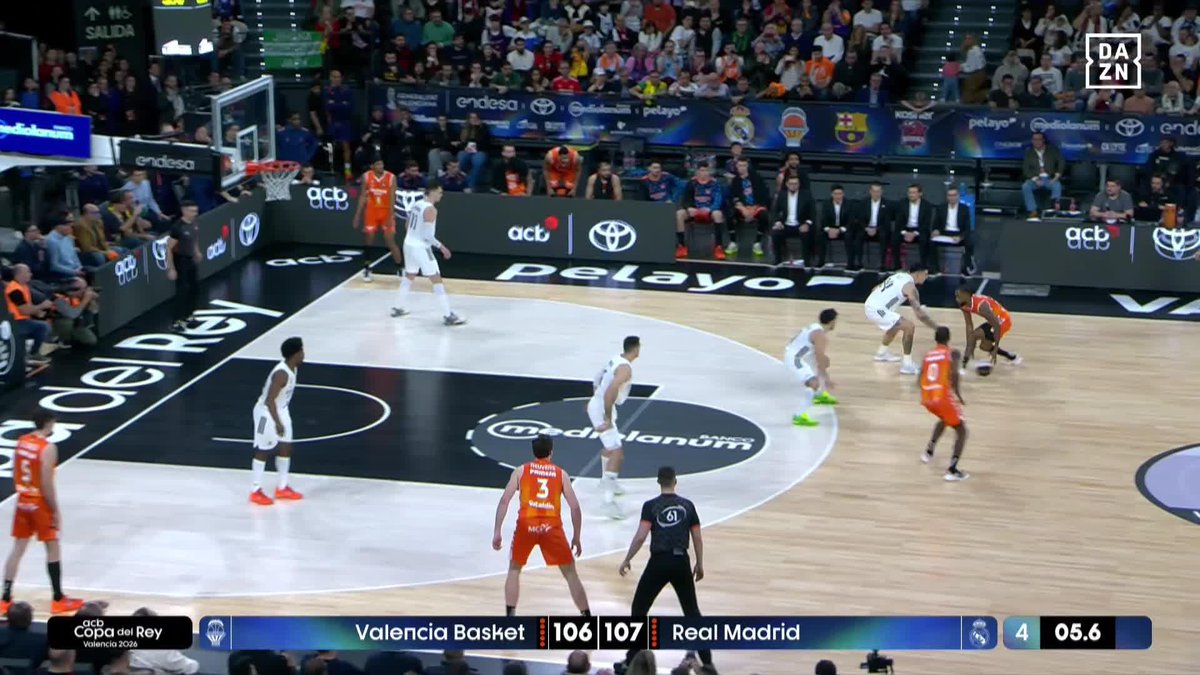 PURO ADN Real Madrid Basket โชโจ De estar en la lona a meterse en la final de la #COPAACB en un partido histรณrico #CopaACBxDAZN ๐