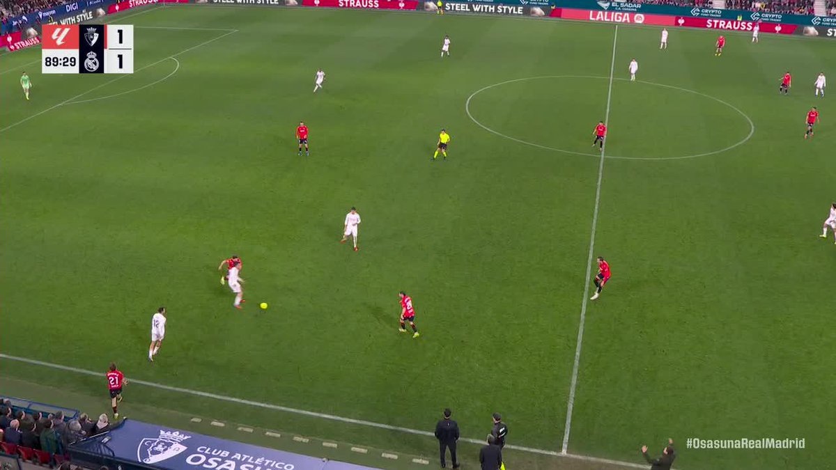 OSASUNA MATCH WINNING GOAL VS. REAL MADRID! WHAT A MOMENT 🤯