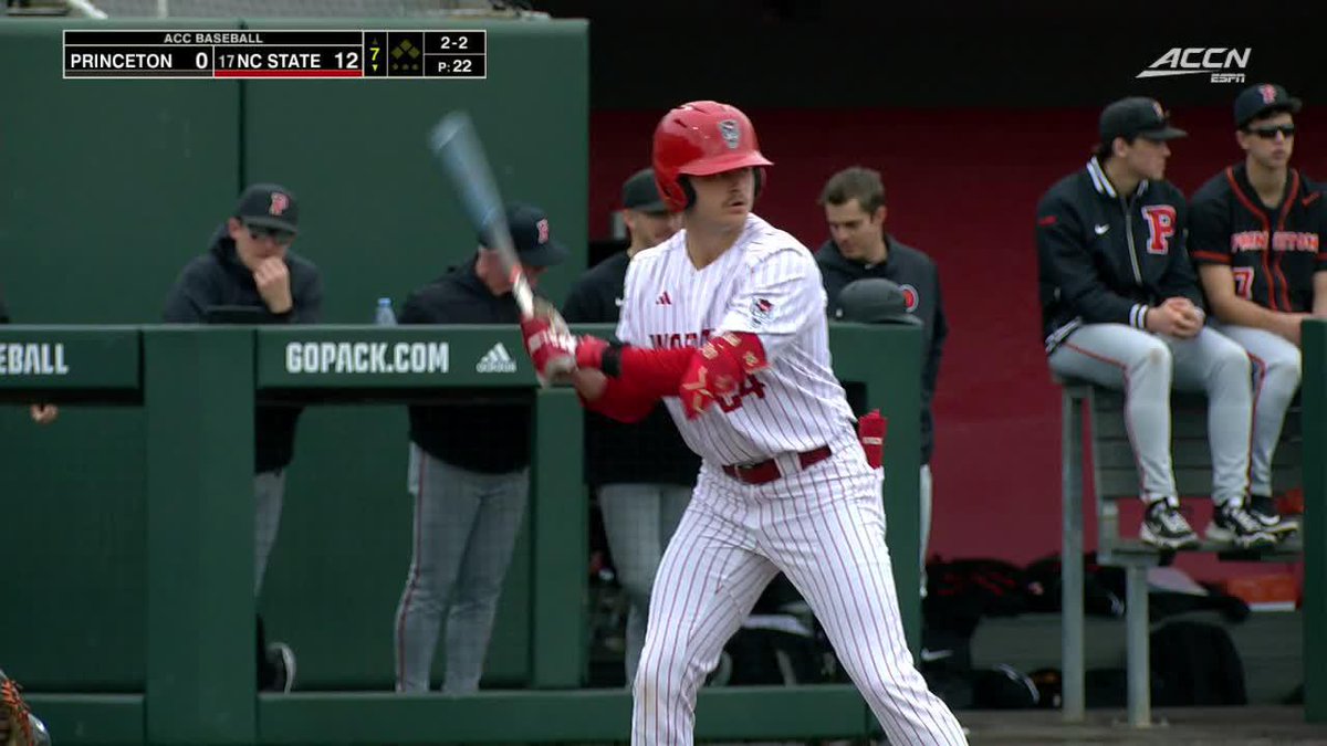 Nothing like a home run in your first Wolfpack at-bat!