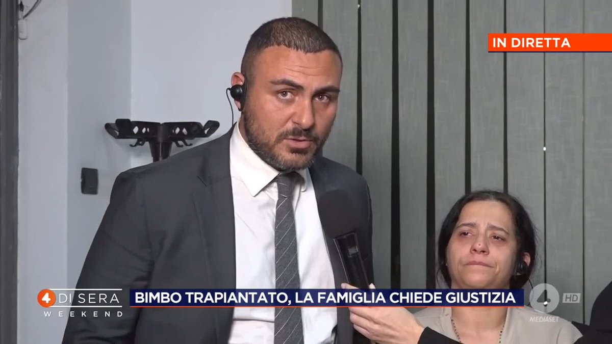 Bimbo morto dopo il trapianto L'avvocato Francesco Petruzzi a #4disera Weekend: "Si deve procedere per omicidio volontario e non colposo"