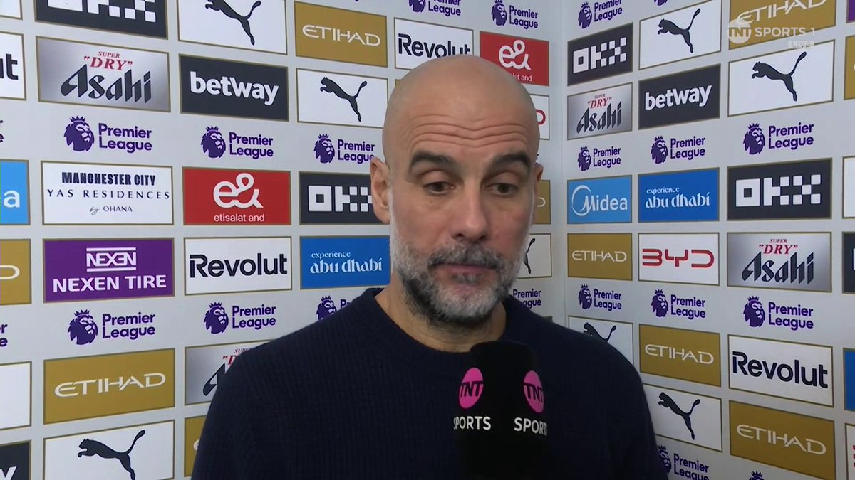 “We have to do better to fight until the end” 😤 Pep Guardiola believes there’s still work to do in the title race despite Arsenal dropping points. 🎙 Liam MacDevitt | 📺 TNT Sports & discovery+ UK