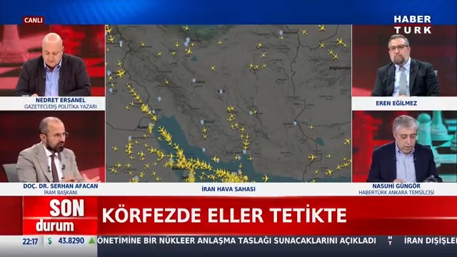 #SONDURUM - ABD basını: ''Savaş her an çıkabilir.'' Trump'a askeri seçenekler sunuldu. İRAM Başkanı Doç. Dr. Serhan Afacan #GerçekFikriNe'de değerlendirdi.