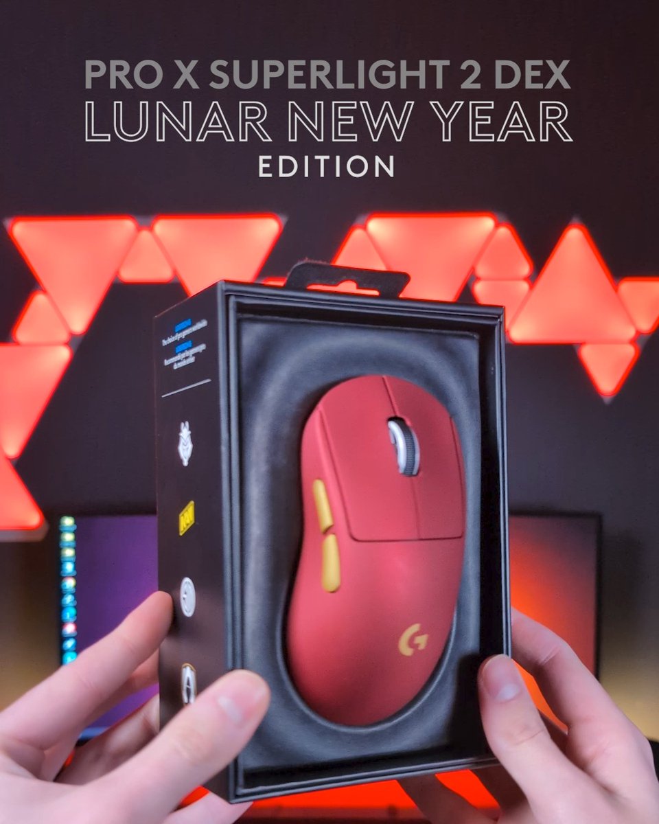 It’s time to test your Lunar New Year luck! Enter the PRO X SUPERLIGHT DEX Lunar New Year Edition Giveaway now. Reply with a 🧧 if you’ve officially entered
