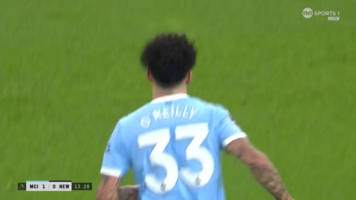 Nico O’Reilly opens the scoring for Man City with a clinical strike ⭐ 📺 TNT Sports & discovery+ UK