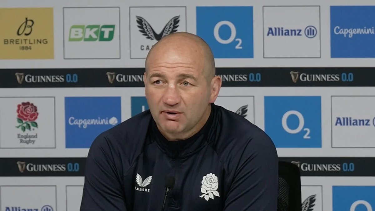 "We are a team that has a lot of work to do" 🗣️ Steve Borthwick reflects on England's loss to Ireland in the Six Nations 🏉