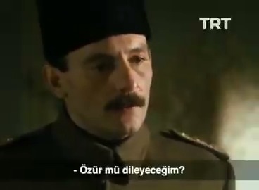 Hayır en iyi sahne budur!