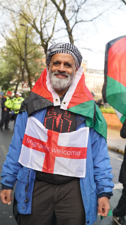 Manchester says no to hate 🤍 A Britain First demonstration in Manchester was met by a larger counter-protest of local residents and over 30 grassroots organisations opposing racism and division.