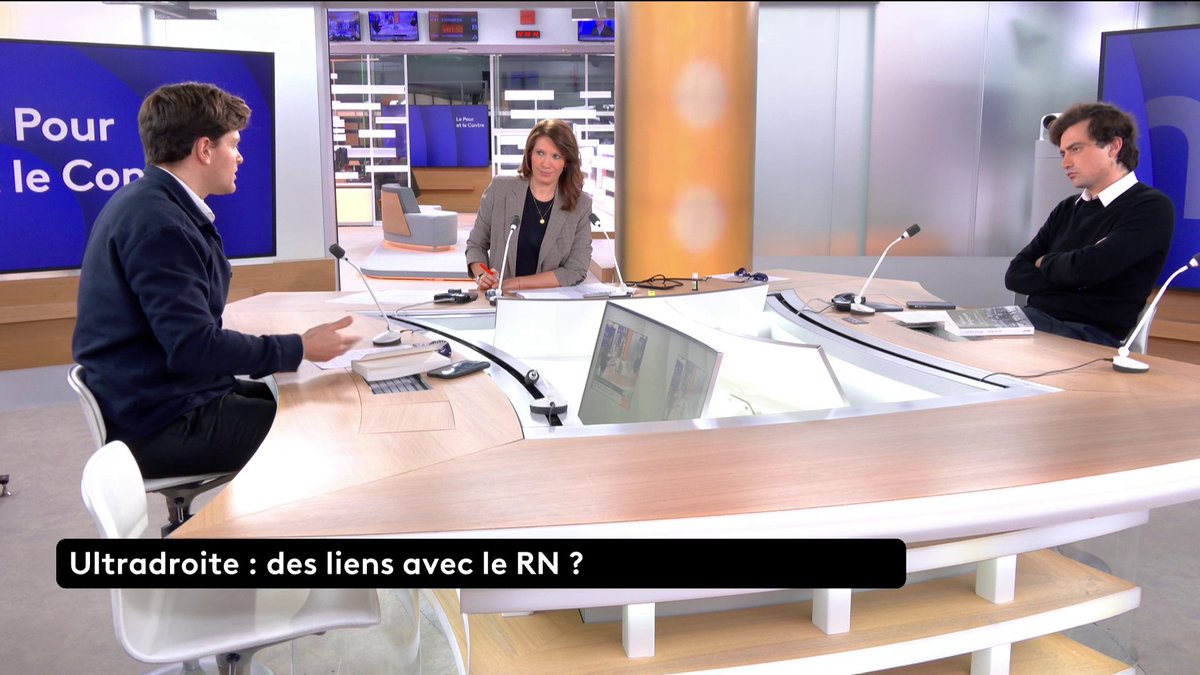 🔴 RN : "Des brebis galeuses, une fois, deux fois, dix fois… à force, ce n’est peut-être plus des brebis galeuses mais un troupeau", lance Nathan Devers. #LePourEtLeContre #canal16