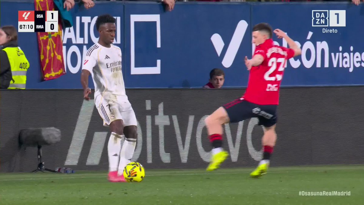 referees have to start booking Vinicius and other players when they DIVE we need to get this shit out of football