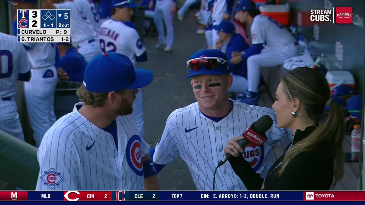 Carson Kelly: “When I grow up I wanna be like Pete.” PCA: “This feels like it’s just for the camera.” 😂