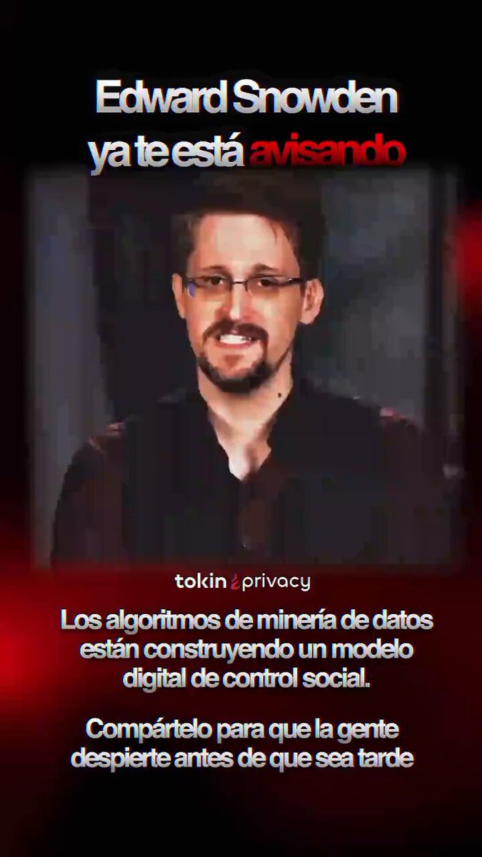 ⚠️Edward Snowden te está avisando⚠️