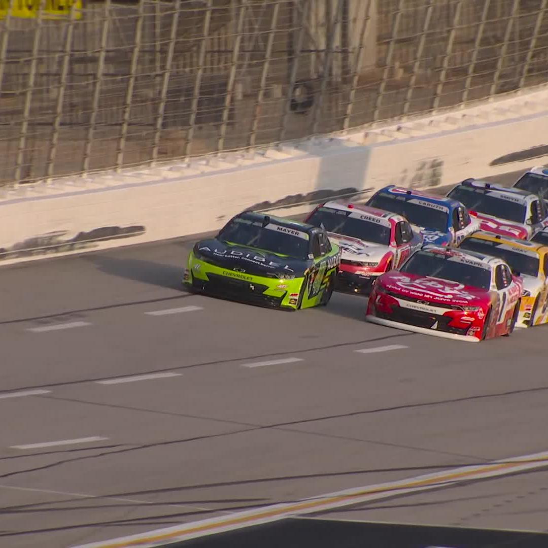 It's time to settle a Saturday showdown at EchoPark Speedway! The green flag waves, live on The CW Sports!