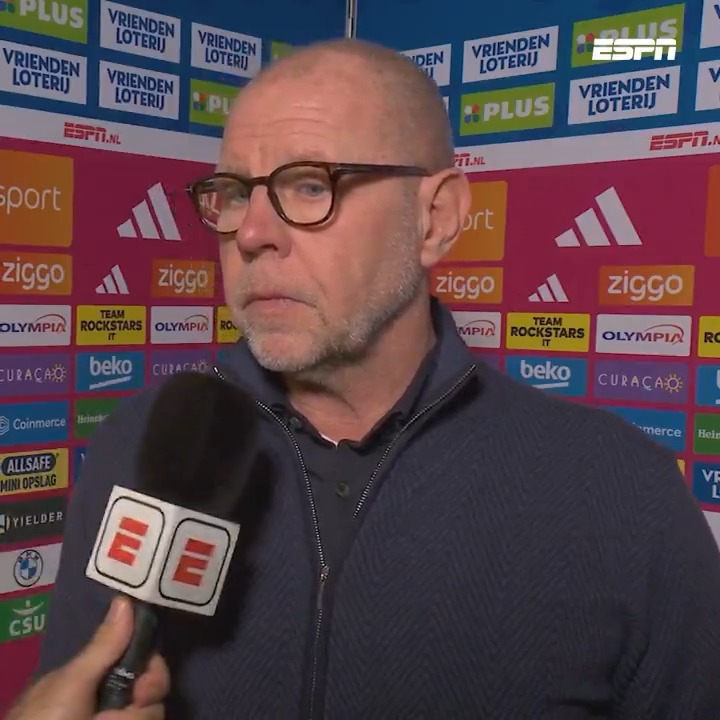 Fred Grim denkt dat Ajax tevreden moet zijn met een punt: "De dominantie lag bij N.E.C. vandaag, dat is niet zo moeilijk" #ajanec