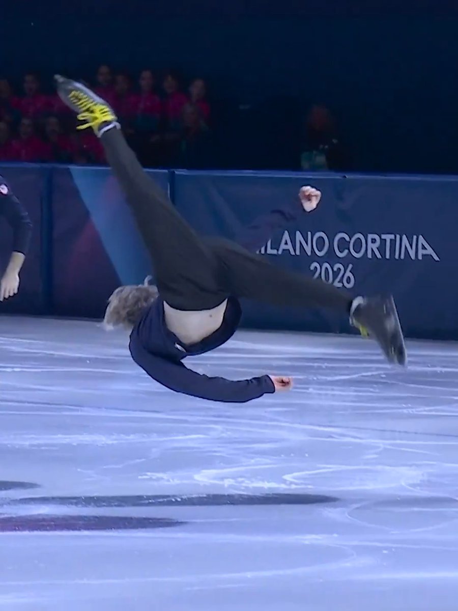 Are you flipping kidding me? 🤯 #WinterOlympics