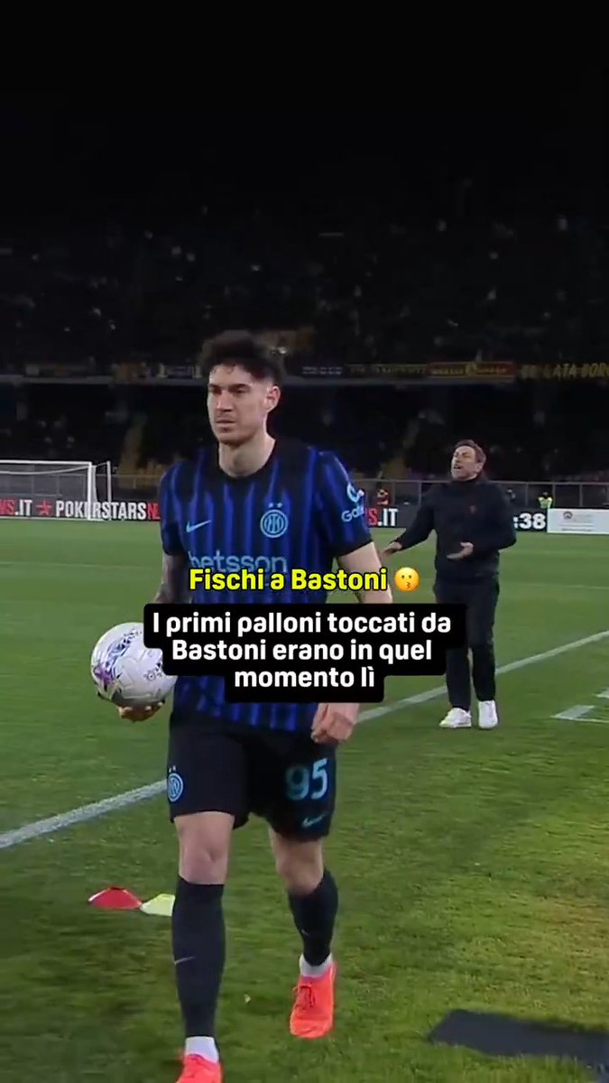 Fischi per Bastoni ⚠️👀 Chivu e Kolarov: “Sei un campione, Ale!”💪 E la panchina dell’Inter applaude 👏 🎤 Alessio De Giuseppe #LecceInter #SerieAEnilive #DAZN