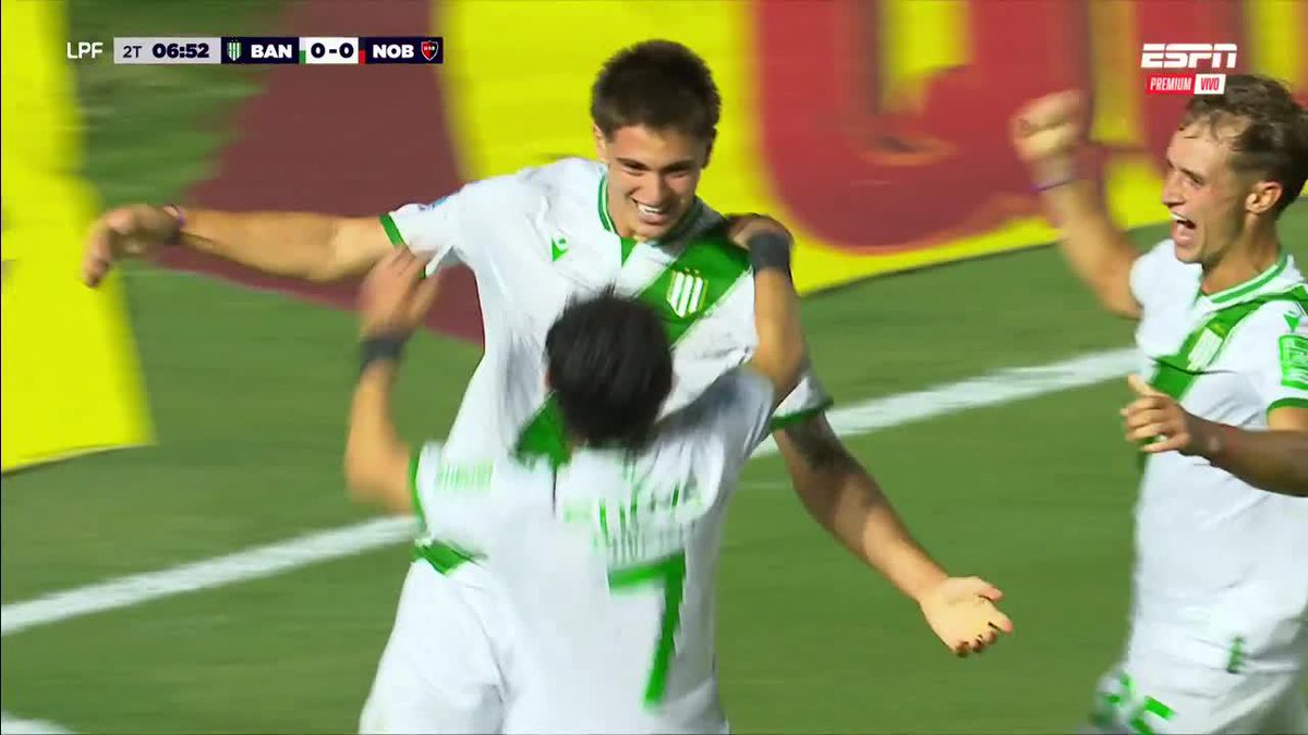 Dos cabezazos en el área ✅ Gol ✅ Tiziano Perrotta puso el 1-0 para el Taladro ⚽