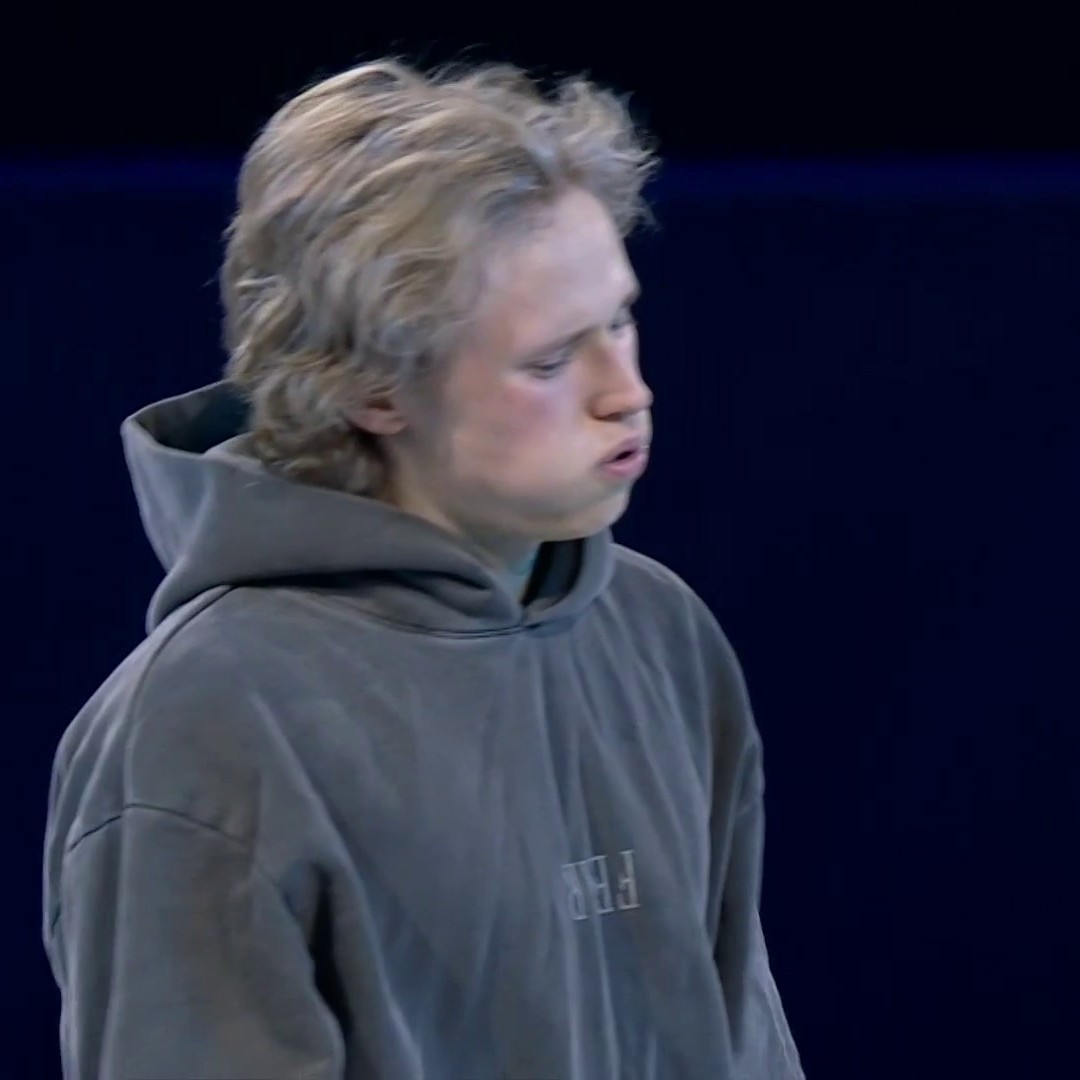 Ilia Malinin delivers a truly emotional performance at the figure skating gala ❤️