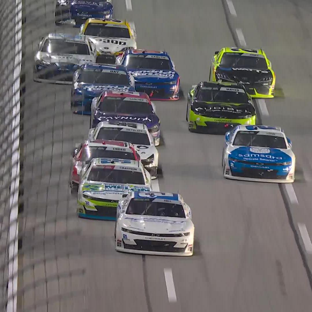SHELDON CREED IS A WINNER IN THE NASCAR O'REILLY AUTO PARTS SERIES!