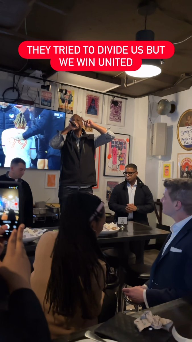 Tonight is a celebration for us. A celebration of what makes this country so special – and what makes it so unique. There were voices that tried to divide us. Who told Democrats and Republicans it would be easier to retreat to our separate corners. Instead, we showed what unity looks like. That's how we win.