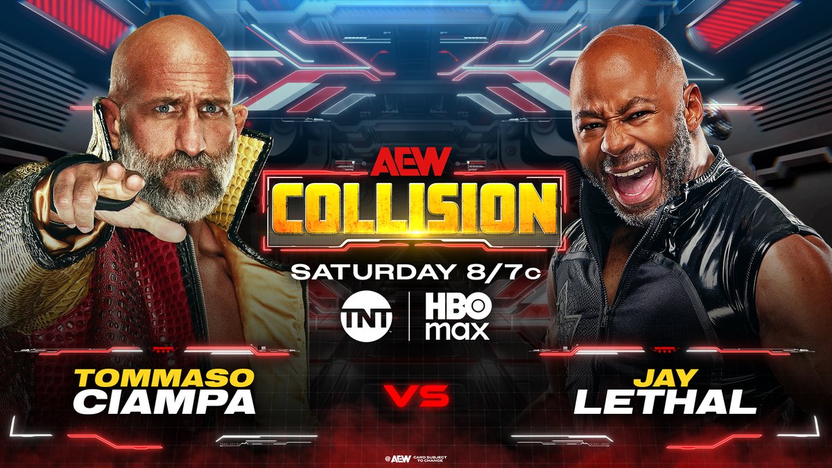 The message was direct! Tommaso Ciampa wants his Silvey back from TNT Champion “The Protostar” Kyle Fletcher! Watch #AEWCollision LIVE on TNT &amp; HBO Max