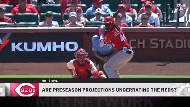 Expectations for the Reds this season? โTheir starting pitching matches up with anybody... I think the Reds have a real chance to win the NL Central this year. They're going to be well beyond 78-79 wins.โ - Steve Phillips