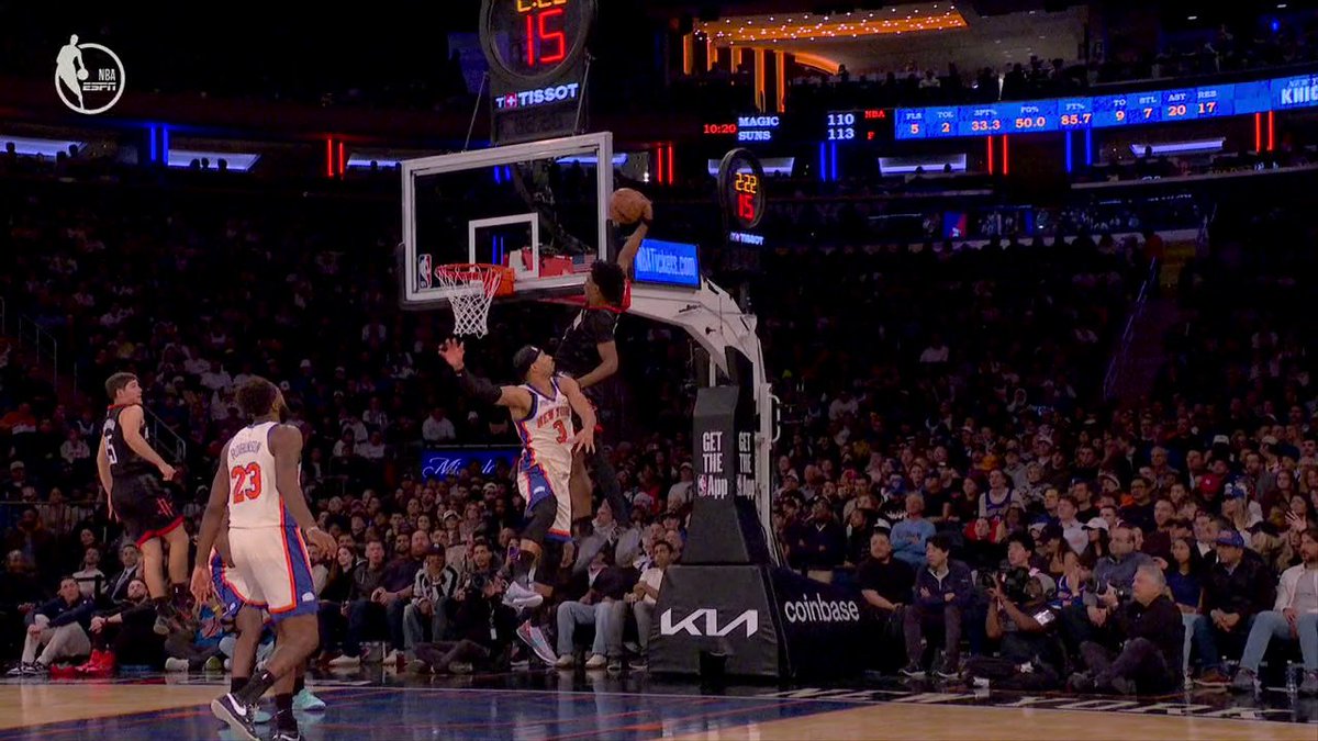 Imagine if Amen Thompson finished that dunk 😳