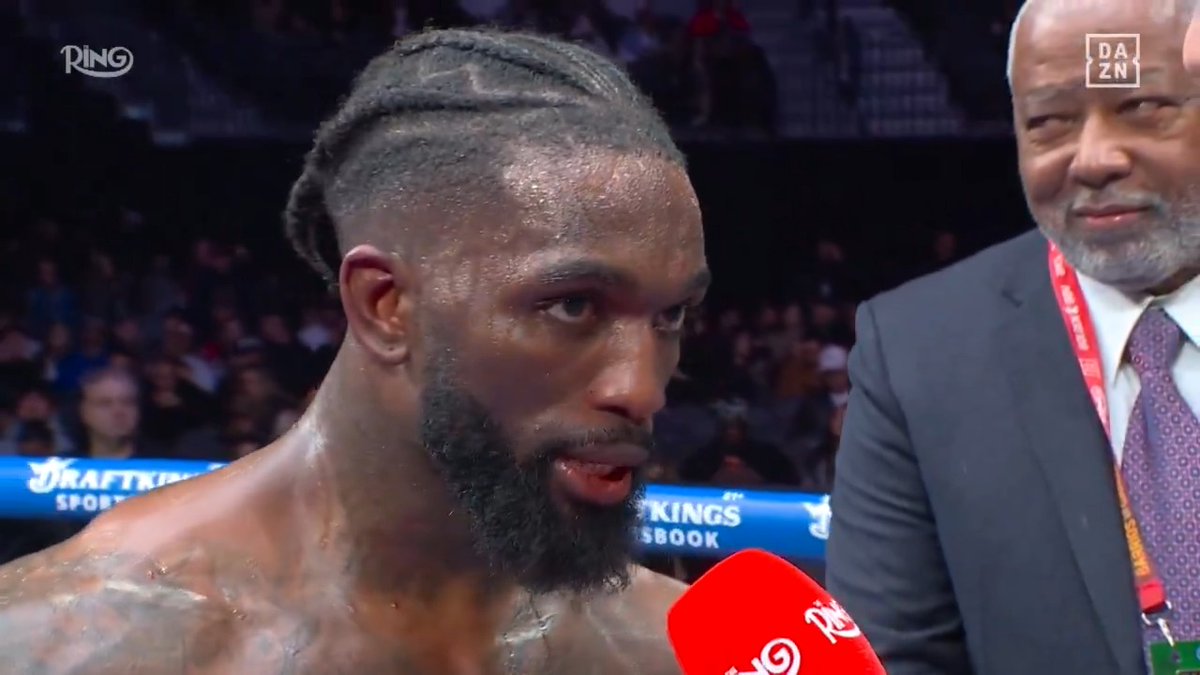 Frank Martin and Nair Albright post fight interviews delivered 😅 #TheRingHighStakes | LIVE NOW | Live Exclusively on DAZN | Ring Magazine