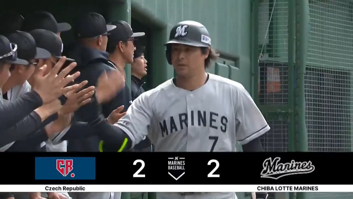 すぐさま同点に追いつく‼️ 千葉ロッテ #藤岡裕大 選手の2ランホームラン🌈 #chibalotte 👇ライブ配信はこちら