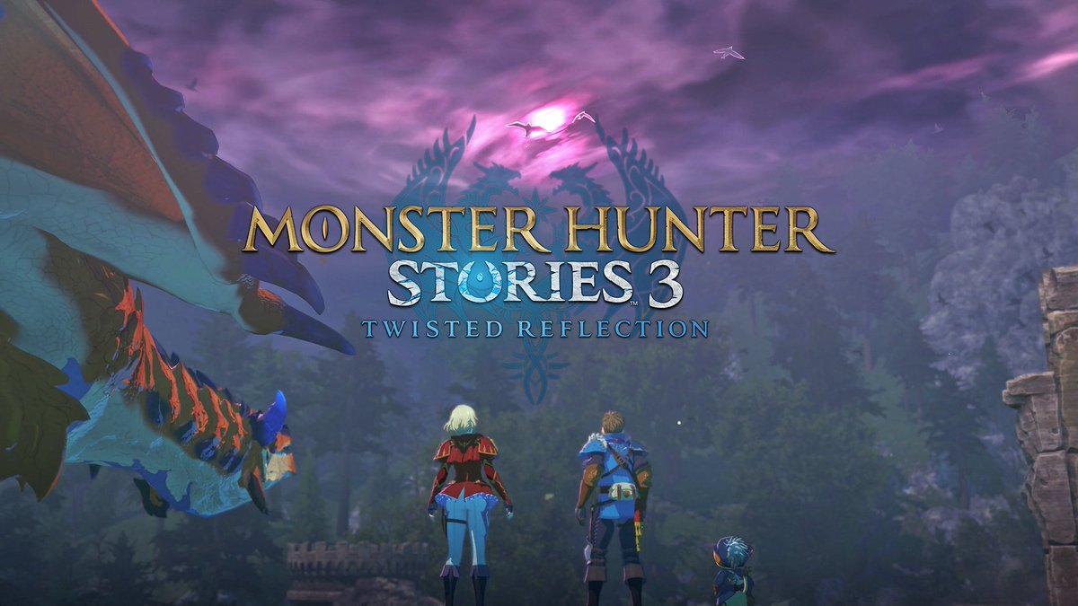 A new look at Monster Hunter Stories 3: Twisted Reflection brings you closer to the source of the Encroachment. As calamity closes in from all angles, it’s your duty to pick up the torch and uncover the mystery. Your story begins March 13. #MHStories3