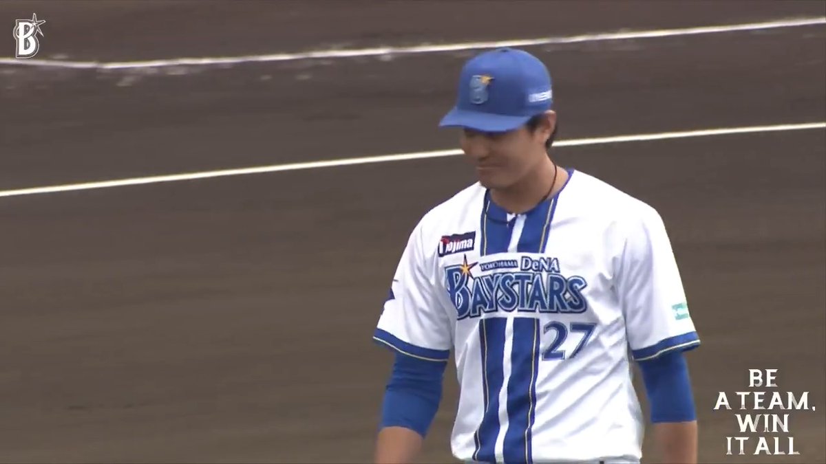 先発 #藤浪晋太郎 選手は先頭に安打を許すも、後続を切って打者3人で終える立ち上がり！👏 1回表 DB 0 - 0 E #ユニオンですからスタジアム宜野湾 #春季キャンプ #宜野湾キャンプ #baystars